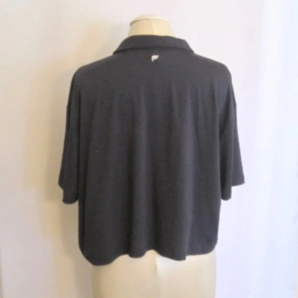 Fabletics Boxy Short Sleeve Polo Shirt - Picture 6 of 12